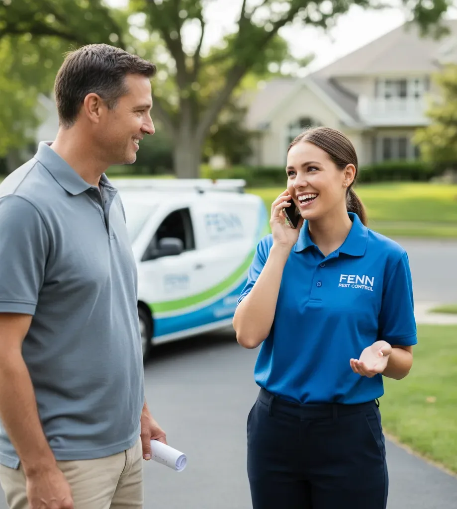 Fenn Pest Control customer support in West Townsend